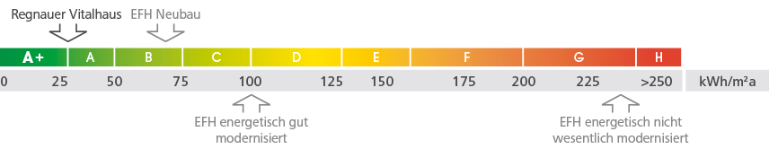 Regnauer Vitalhaus - ein Energiesparhaus mit Effizienzlevel A+